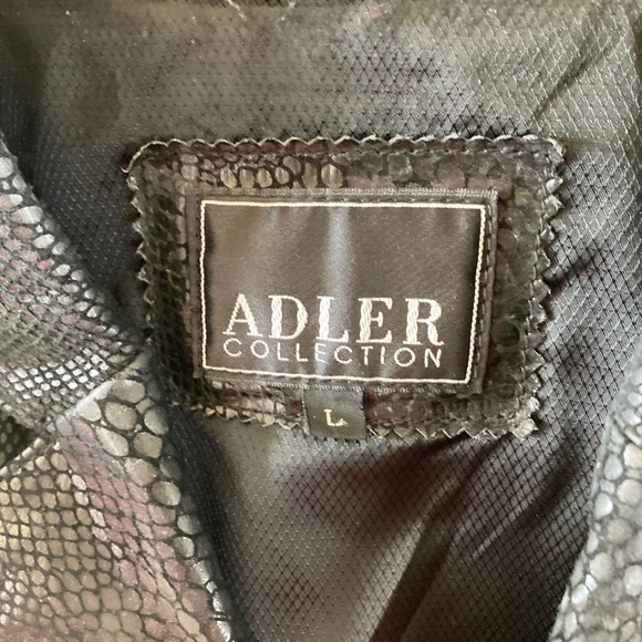 Adler Snakeskin Leather Jacket - Picture 5 of 6